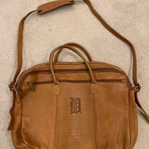 100% Detroit Tigers Leather Laptop Case